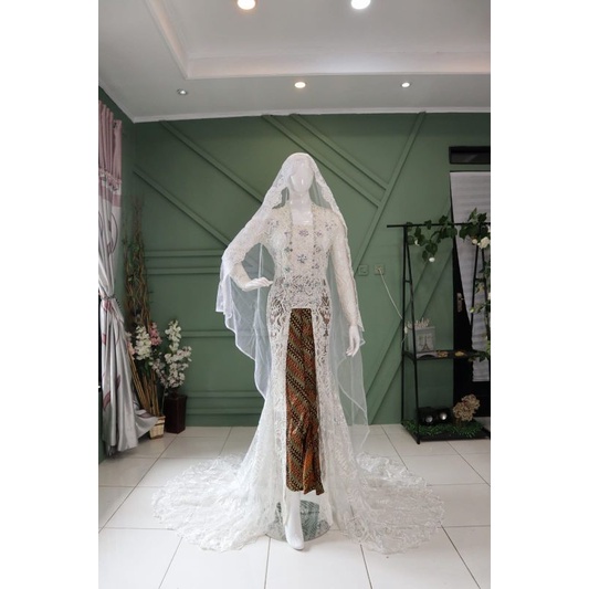 TERBARU//KEBAYA MEWAH BEREKOR MODERN//GAUN PENGANTIN TERBARU