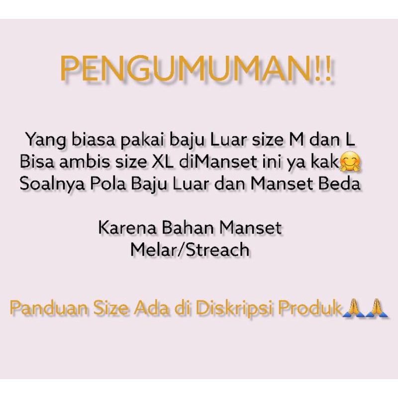 Manset Busui | Manset Busui Tanpa Lengan | Inner Busui Buntung Kutung Lekbong Iner