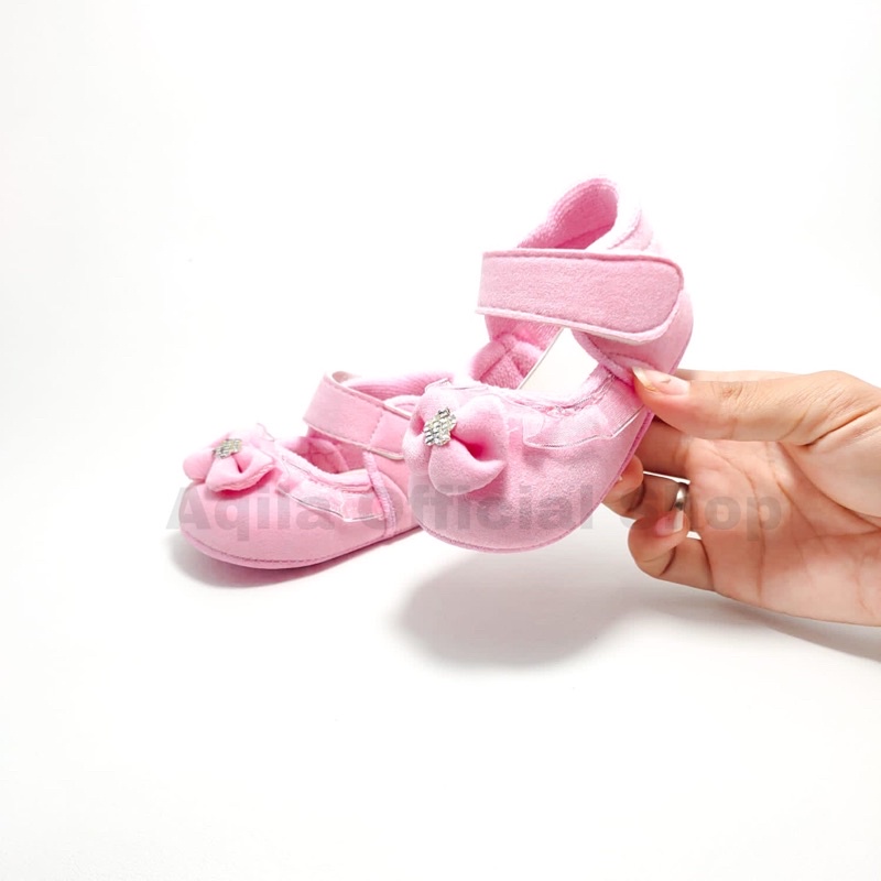 Sepatu Bayi prewalker Perempuan 0 12 Bulan Murah / Sepatu Prewalker Anak Bayi Perempuan ANGEL