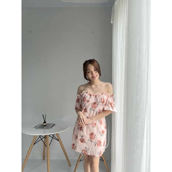 [ Keyclothingline ] Gloriosa Dress / Dress Wanita