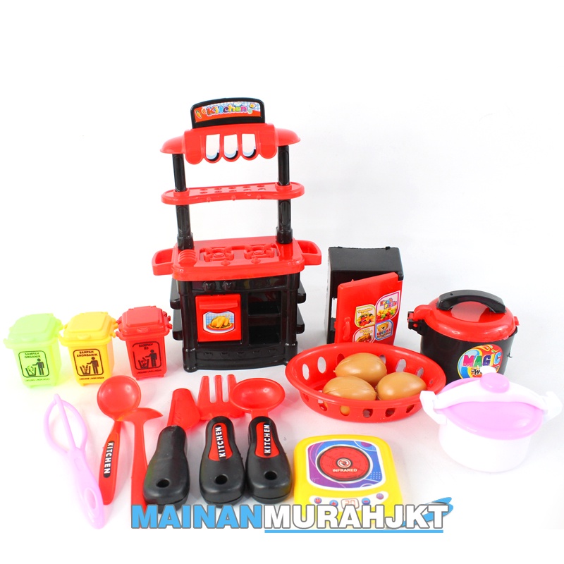 MAINANKEI ANAK MURAH KITCHEN COOK MK25 MAINAN PEREMPUAN SET MASAK - MASAKAN