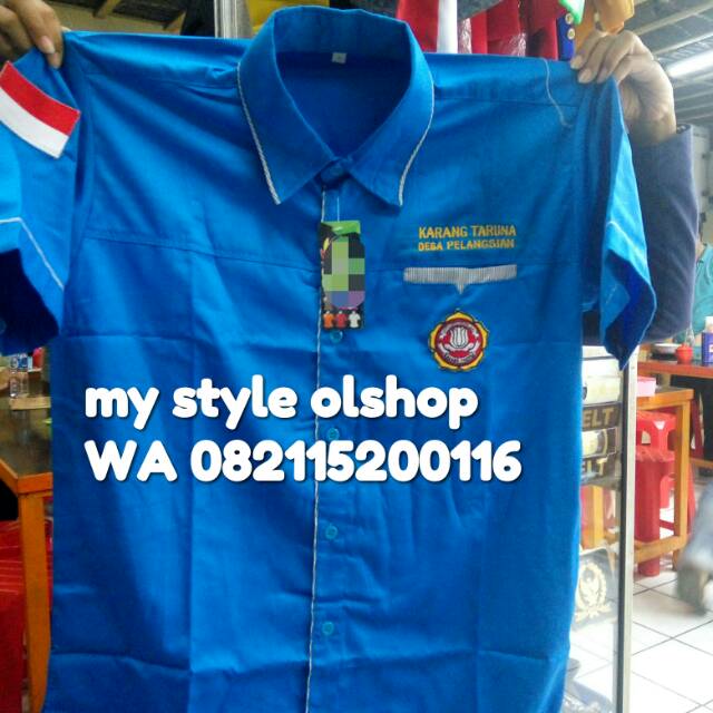 Desain Baju  Keren Karang  Taruna  Slopok a