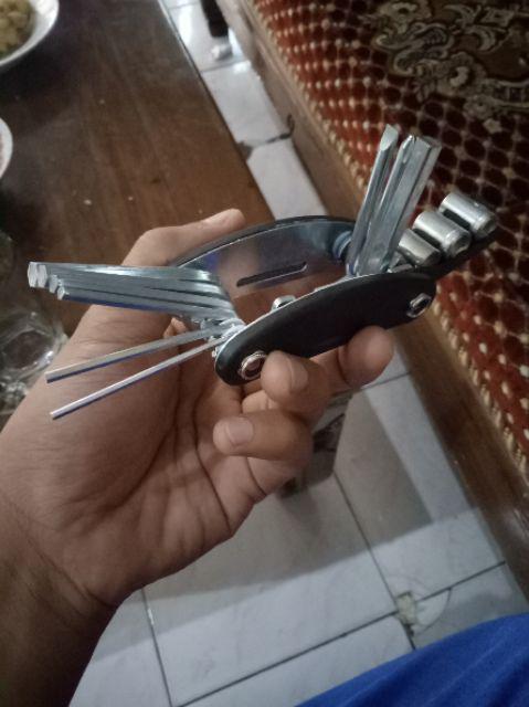 Tools Unik Mutifungsi Kunci L Obeng Kunci Pas - Tools Kunci Nmax Keren