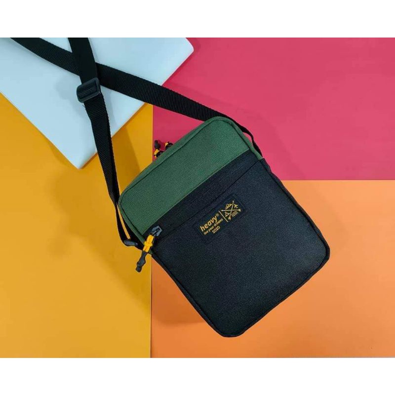 HEAVY.BAG - Cross Body &amp; Shoulder Bag Heavy - Tas Selempang Pria - Sling Bag Heavy