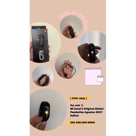 Xiaomi Mi Band 6 Second