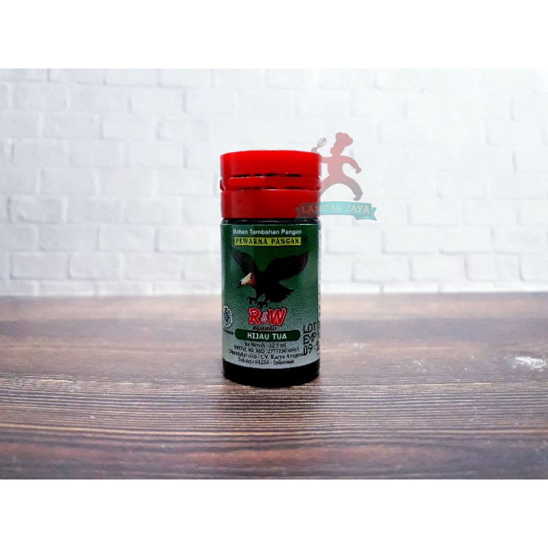 

Pewarna Hijau Tua 12.5ml Rajawali