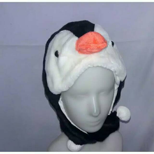 Topi Animal hat topi PINGUIN