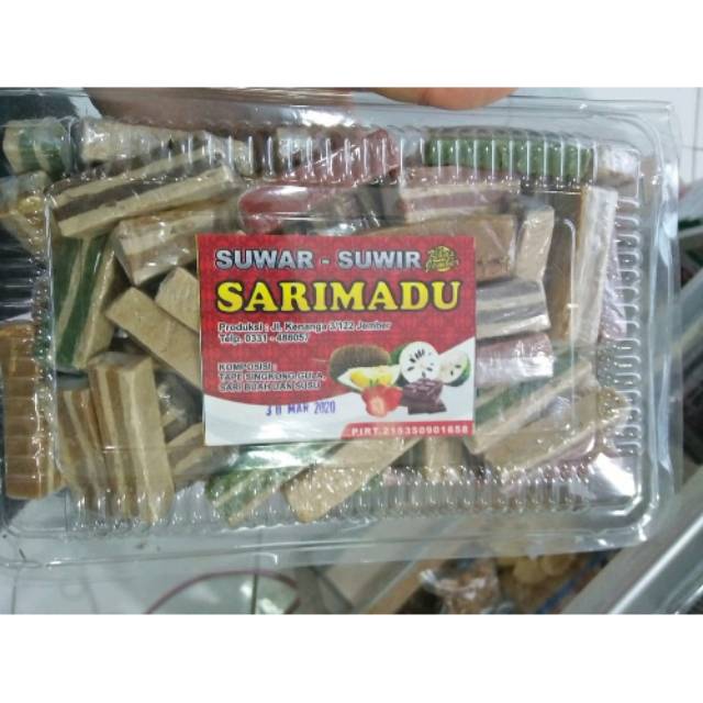 

Suwar suwir sari madu asli Jember