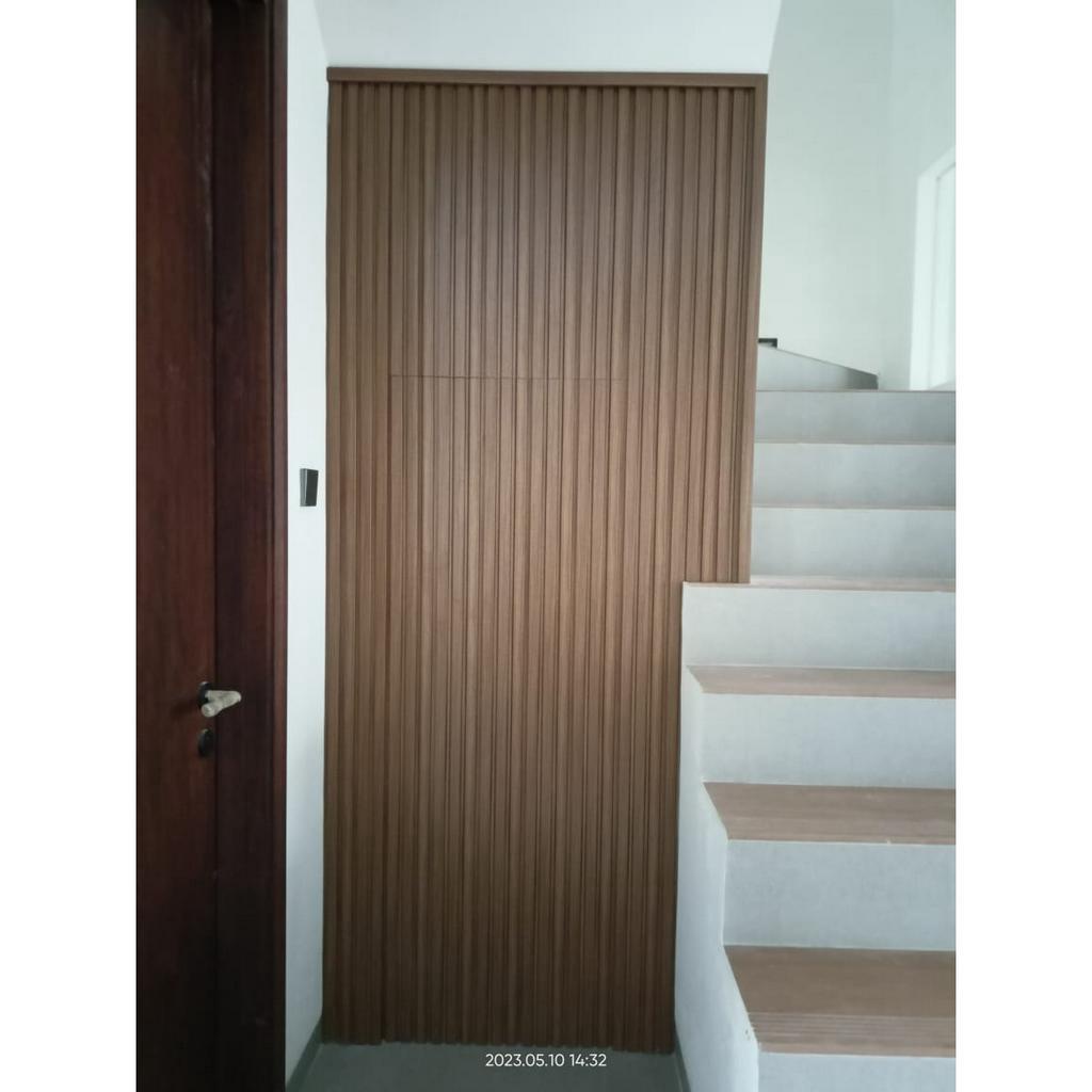 Wall Panel BALIAN - A02 BROWN CHERRY Triple Bar / Dinding Kayu
