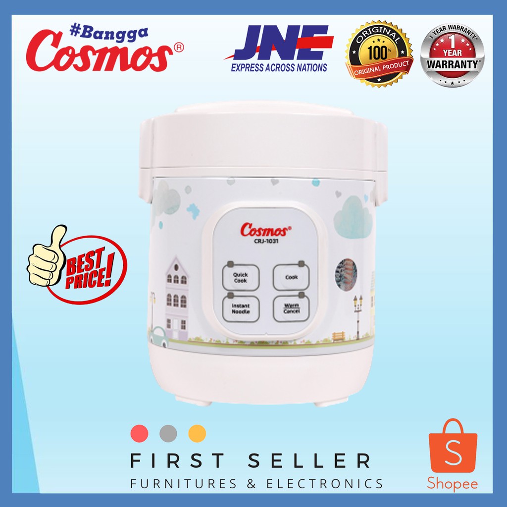 RICE COOKER MINI DIGITAL COSMOS CRJ101 / CRJ-1001 / CRJ 1031/CRJ 6601 ( 0,3 L - 0,8 L ) ORIGINAL 100% TERMURAH !