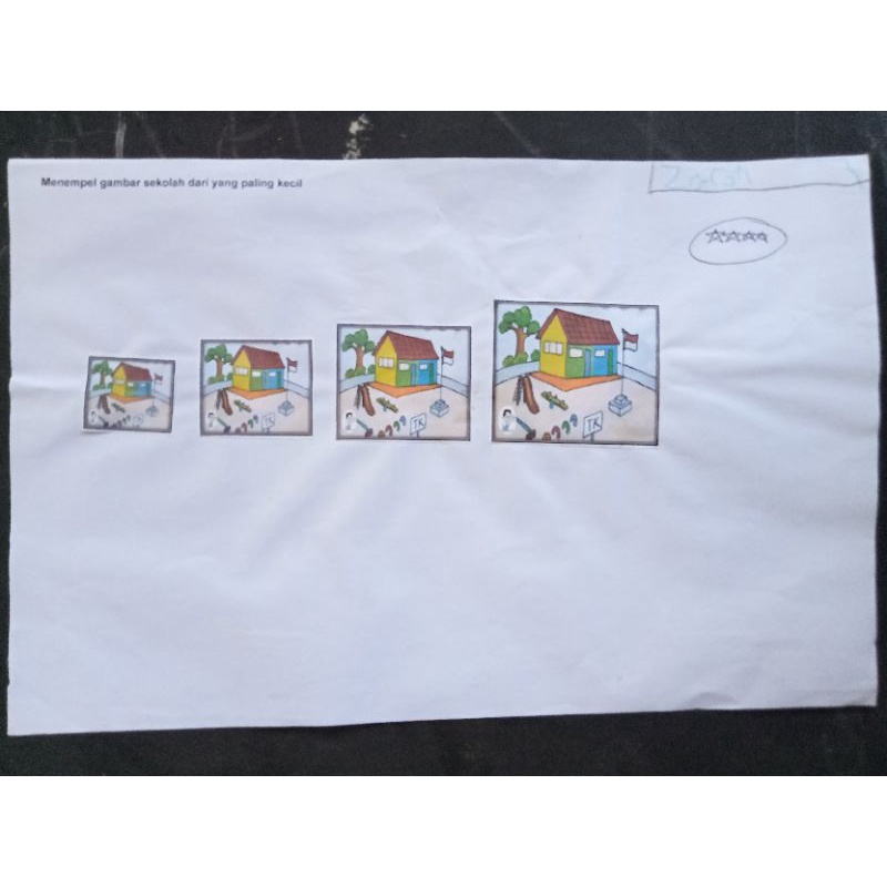 

Gambar sekolah tempel kecil