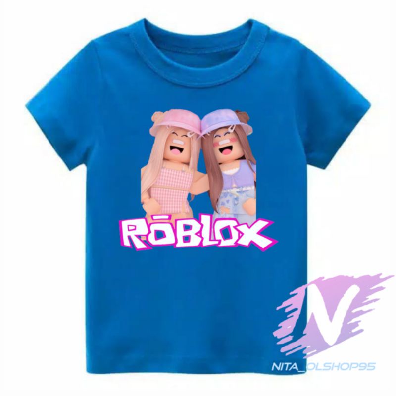 kaos anak character roblox baju mine craft