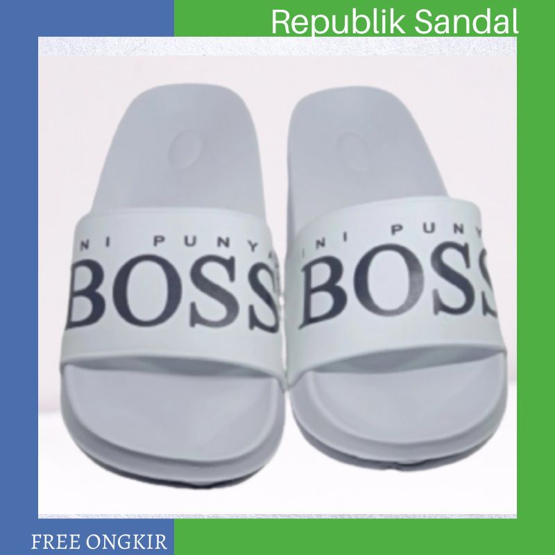 sandal selop karet pria SHEVANO LE 182 SANDAL INI PUNYA BOS 39-44 karet empuk ringan asli indonesia