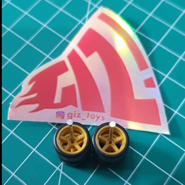 Ban Karet Hotwheels Spoke 5 Light Brown 10-10