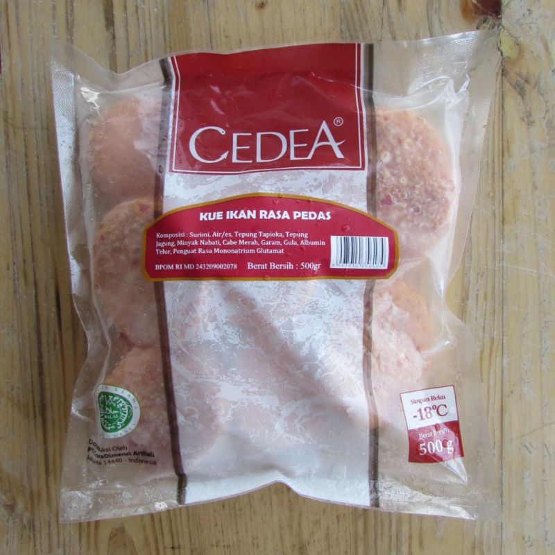 

Cedea Kue Ikan Pedas 500Gram