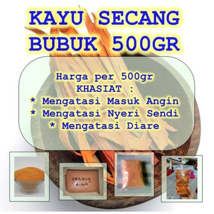 

Kayu Secang Bubuk Serbuk Murni 500gr | Kaya Antioksidan