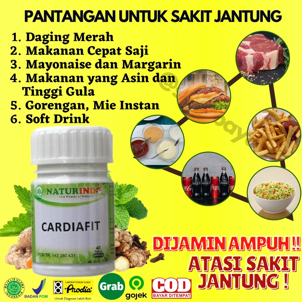 Obat Jantung Koroner Obat Jantung Lemah Telapak Tangan Berkeringat Obat Jantung Herbal Jamu Jantung Sesak Nafas Obat Herbal Perawatan Jantung Jantung sering Berdebar Nyeri Dada sebelah Kiri Tradisional BPOM CARDIAFIT Naturindo Surabaya-5