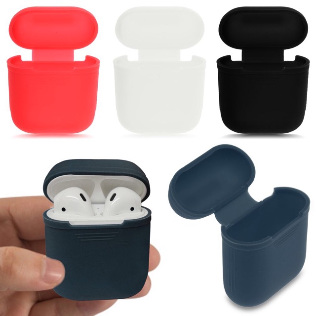 Apple Airpods Silicone Case Protective Cover Pouch MULTI COLOR