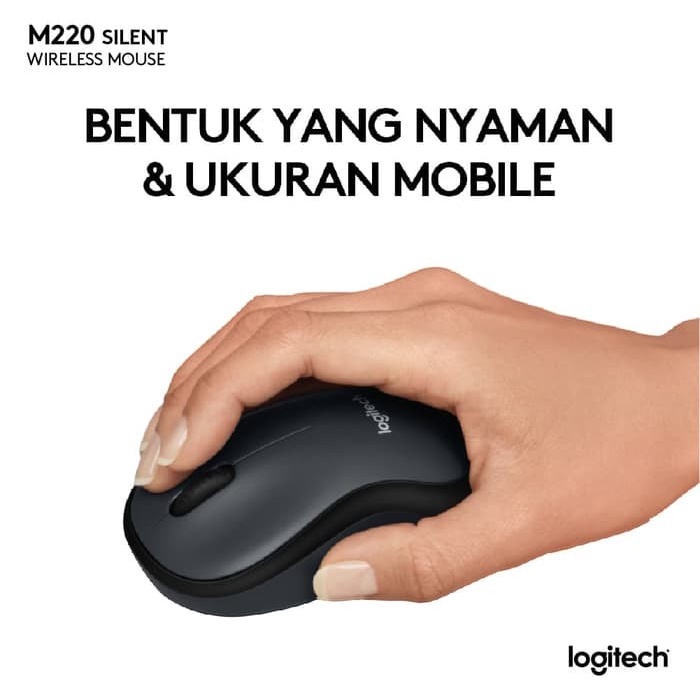 Logitech M220 Silent Wireless Mouse