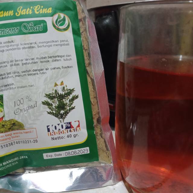 

Teh Daun Jati Cina (Teh Herbal Penurun BB)