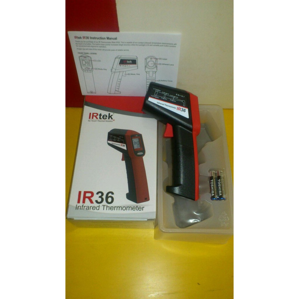 Jual Thermometer Infrared Gun IR36 IRTEK Murah Shopee Indonesia