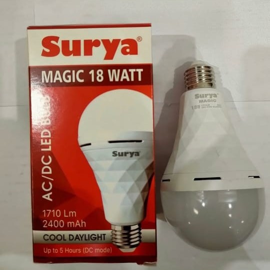 Lampu Magic Emergency Surya Magic 18W Lampu emergency AC DC