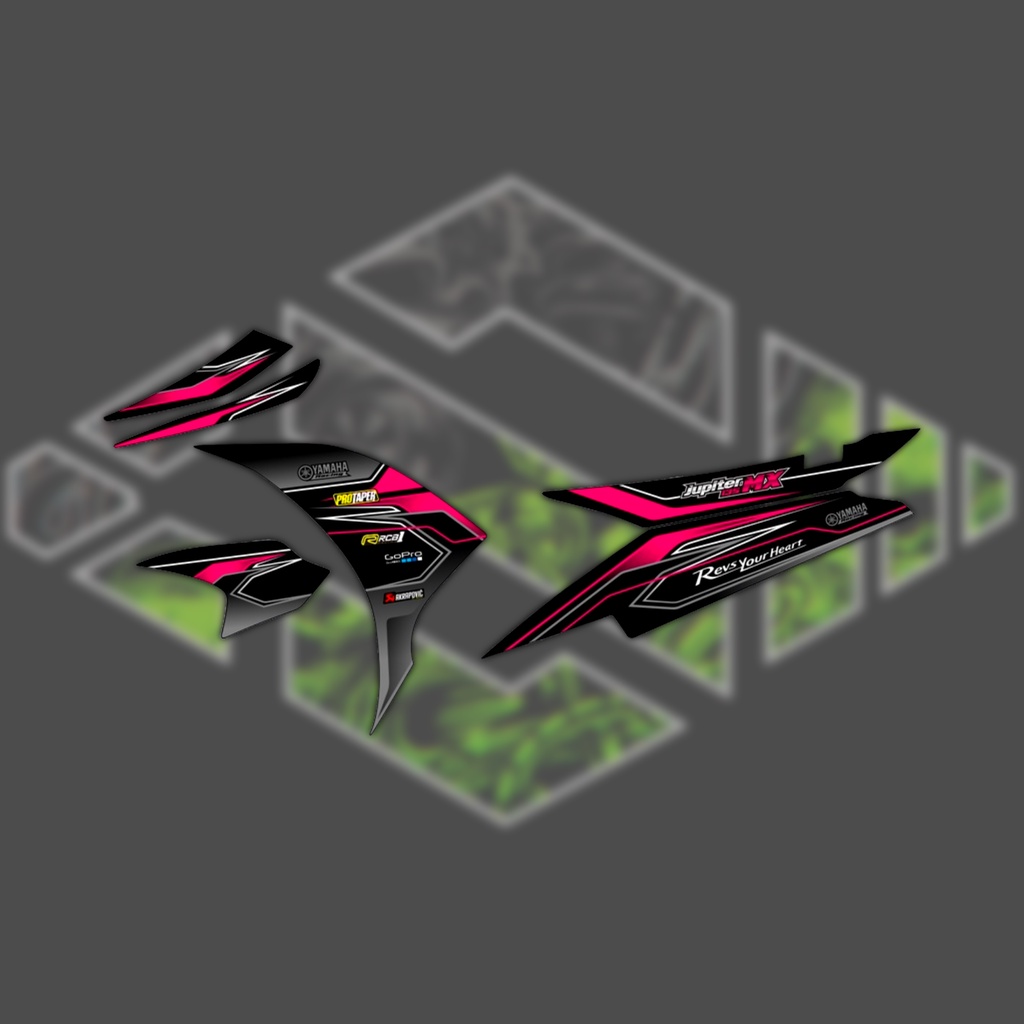 List Stiker Striping Variasi Yamaha MX New 135 / Striping Variasi MX New