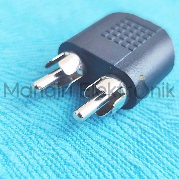 T RCA 2 Male To Socket Mini Stereo 3.5mm - 2 RCA Male to 3.5mm Female