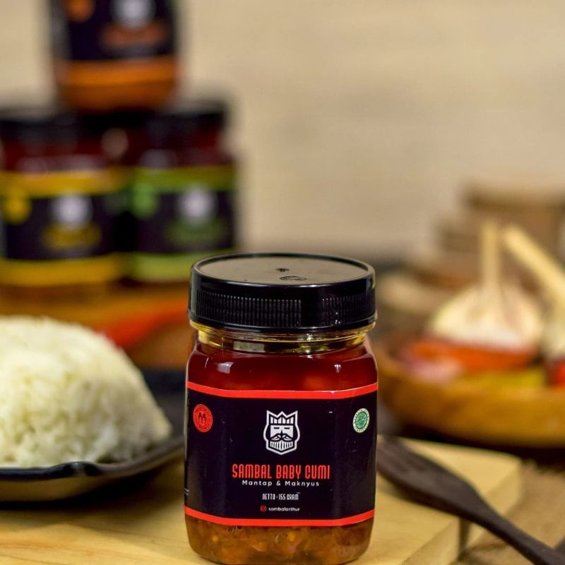 Sambal Baby Cumi | Sambel Arthur Oleh Oleh Sidoarjo