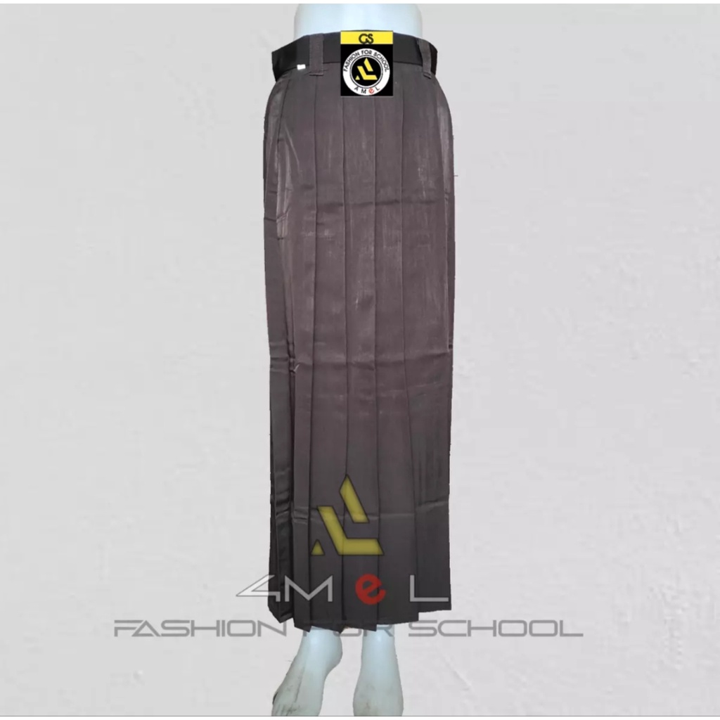 ROK PRAMUKA SD/MI/MADRASAH/UMUM ROK REMPEL PRAMUKA ROK COKLAT REMPEL PANJANG TWIS(LICIN)