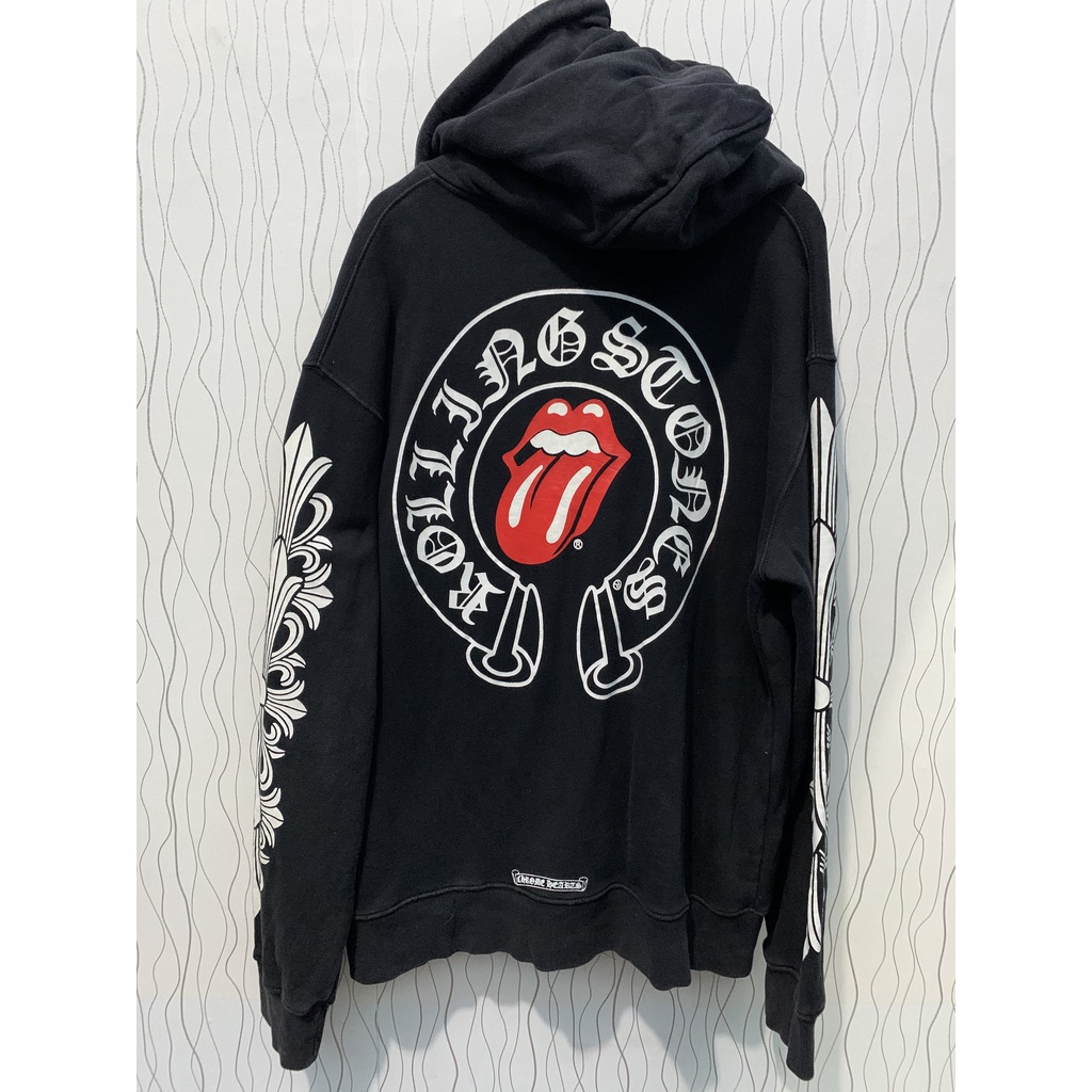 Sweater Hoodie Chrome Hearts (CH) x Rolling Stone Bekas Second Branded