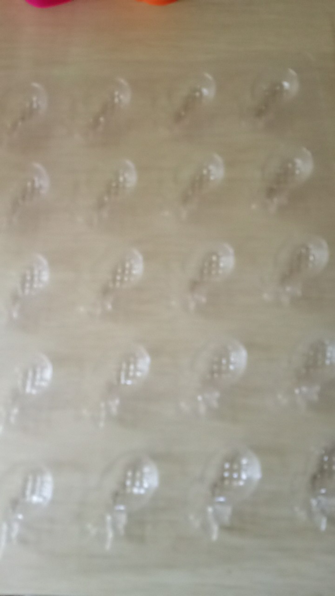 Cetakan Coklat Puding Mika Buah Nanas