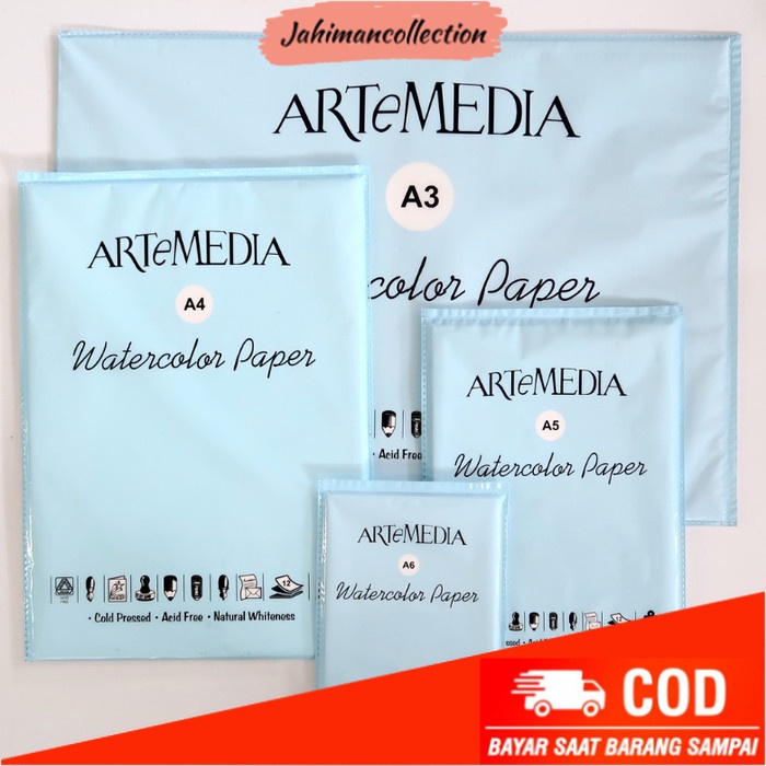 

✨ BISA COD ✨ Artemedia Watercolor Paper A4