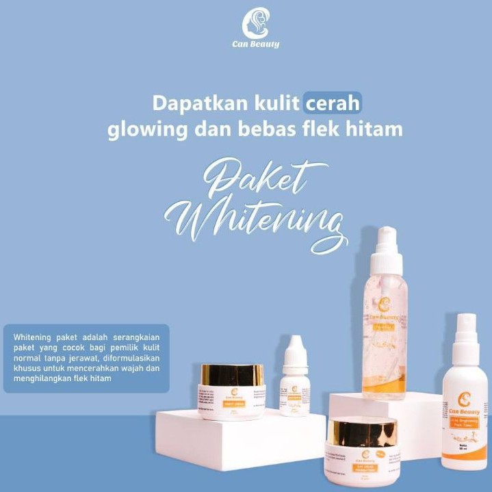 Can Beauty Paket Whitening / Can Beauty Paket Acne