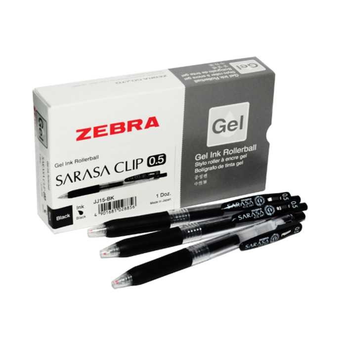 

S3231 Zebra Gel Pen Sarasa Clip