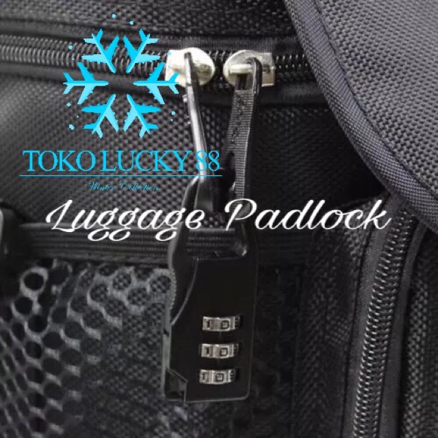 Gembok Tas Koper Luggage PadLock