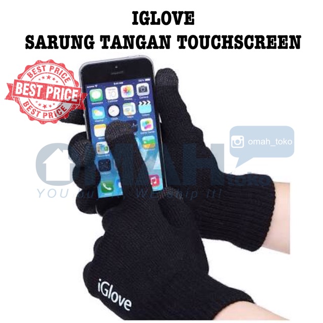 Sarung Tangan Motor Touchsreen Iglove Tanpa Box