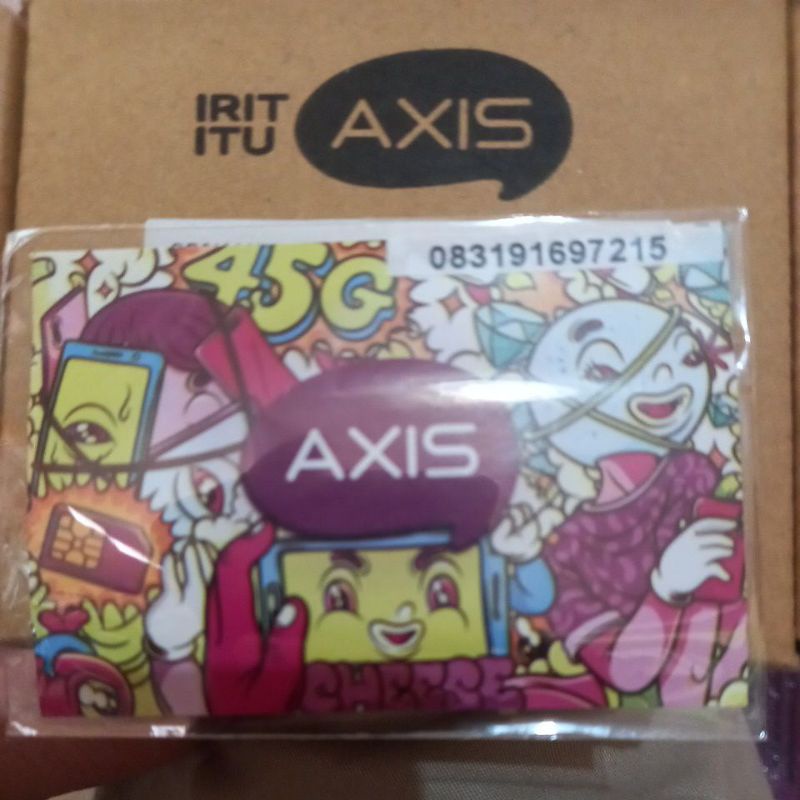 KARTU PERDANA AXIS 0K