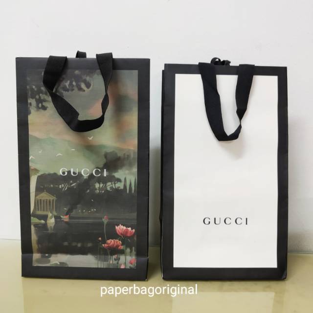 paper bag gucci original