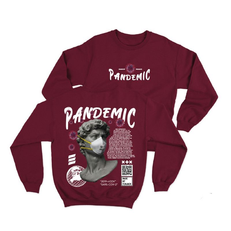 Sweater crewneck unisex (Pandemic)