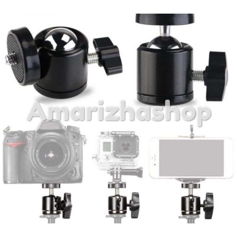 Mini Ball Head - Ball Head Ringlight - Mini Ball Head Tripod Kamera - Mini Ball Head
