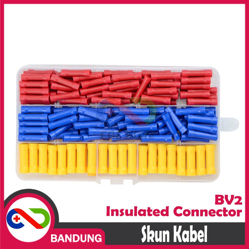 SKUN KABEL INSULATED CONNECTOR BV 2 BIRU