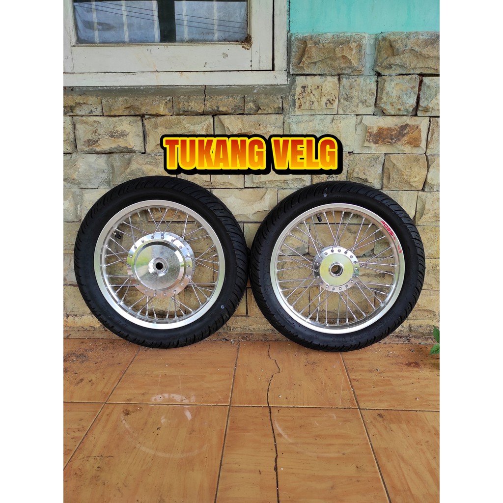Velg Ring 14 Jari Jari Beat,Vario,Scoopy,Genio,Spacy Full Set Plus Ban