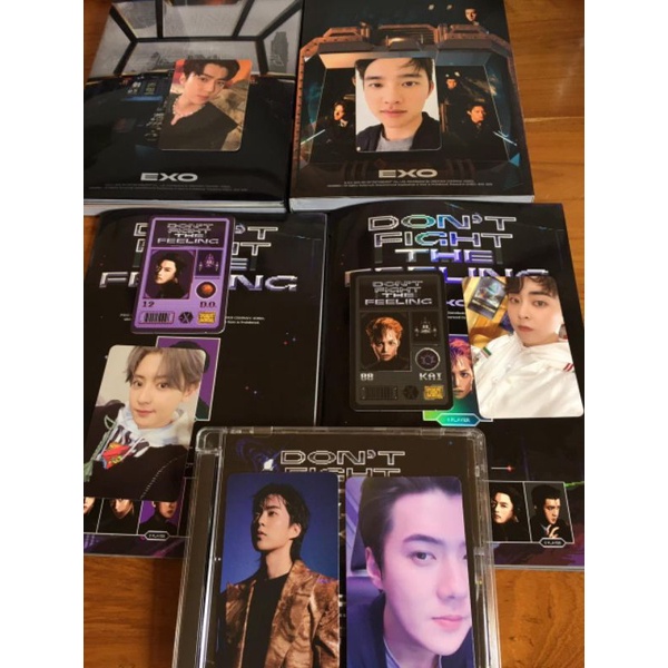 Photocard Sehun PB2 , Kyungsoo PB2 , Expansion Chanyeol , Xiumin Expansion , AR Sehun DFTF