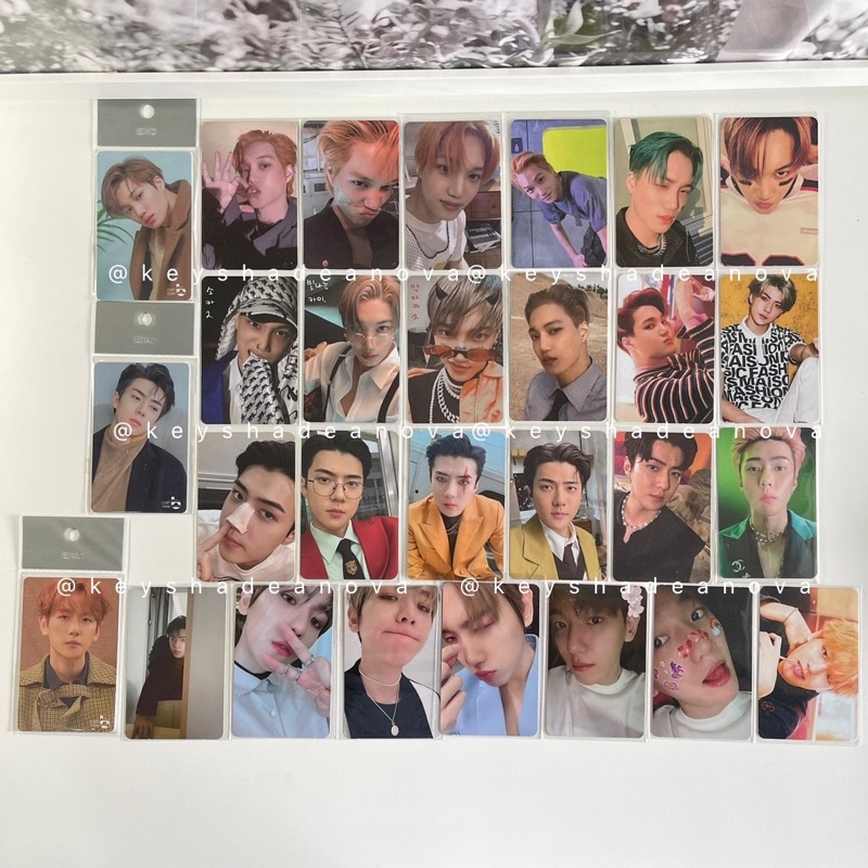 PHOTOCARD PC EXO KAI SEHUN BAEKHYUN DFTF DEVIL OBSESSION LMR JAPAN UNIVERSE OVERDOSE TELER  X-EXO JA