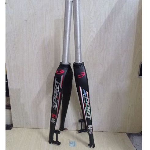 Fork Rigid M5 untuk sepeda 26 27.5 29 700C MTB Roadbike Fixie