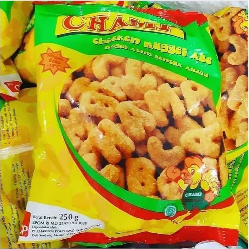 

CHAMP nuget ABC 250GR #champ#champnuget