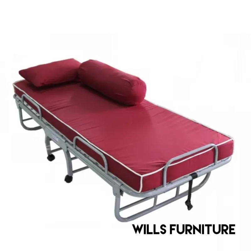 Beta Folding Bed ranjang lipat besi murah ready