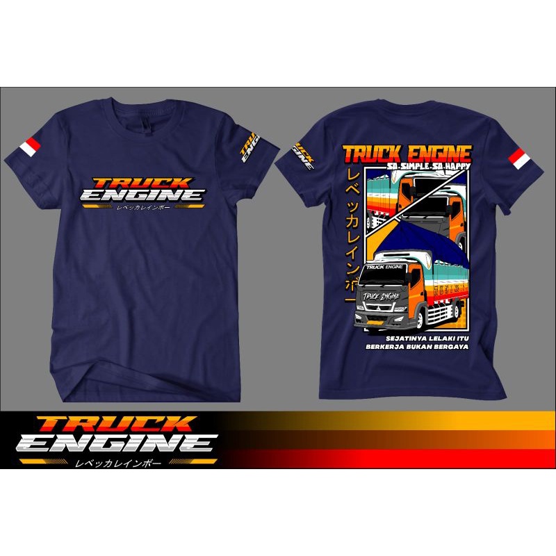 kaos Truk kaos trek kaos truck kaos Truk engine