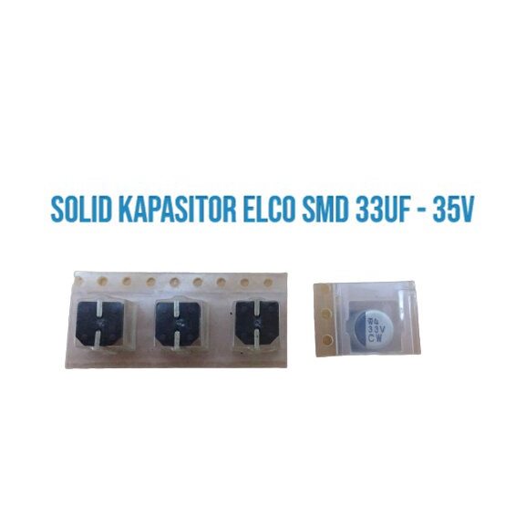 SOLID CAPASITOR ELCO 33UF - 35V SMD